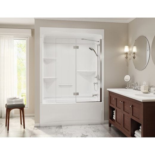 Camelia Alcove 1-Piece Tub Shower
