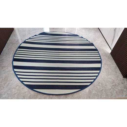 8' Round Assorted Patio Rug