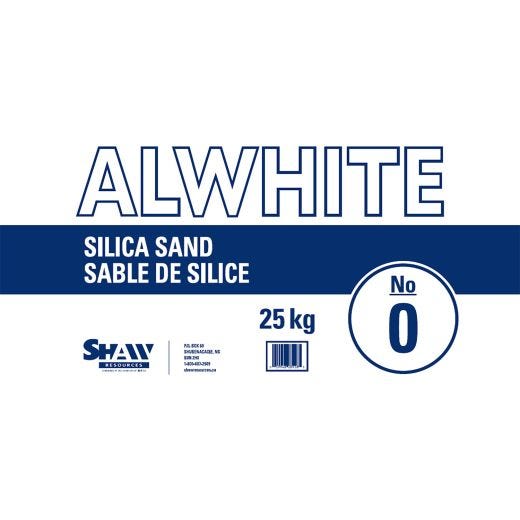 Shaw Resourcse Alwhite Silica Sand #0 25KG