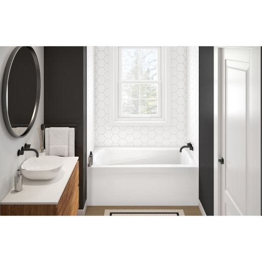 Baignoire à jupe Nordik