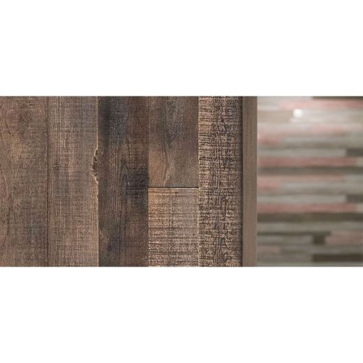 48" AS-IS BRAND Wood Walls Rustic Corner