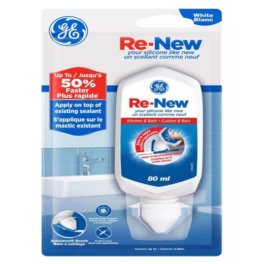Silicone Sealant Kitchen And Bath 80 ml-White