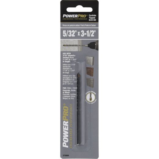 Mèche à pointe en carbure Power Pro 5/32" x 3-1/2"