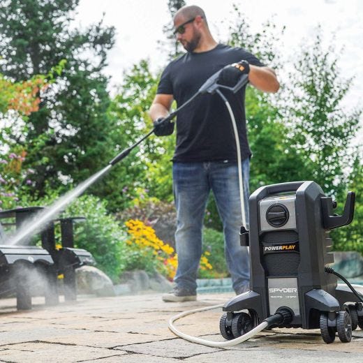 1500 PSI Pressure Washer w High Pressure Foam Cannon