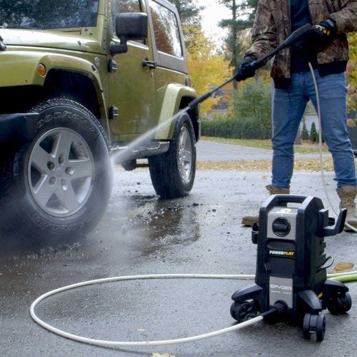 1500 PSI Pressure Washer w High Pressure Foam Cannon