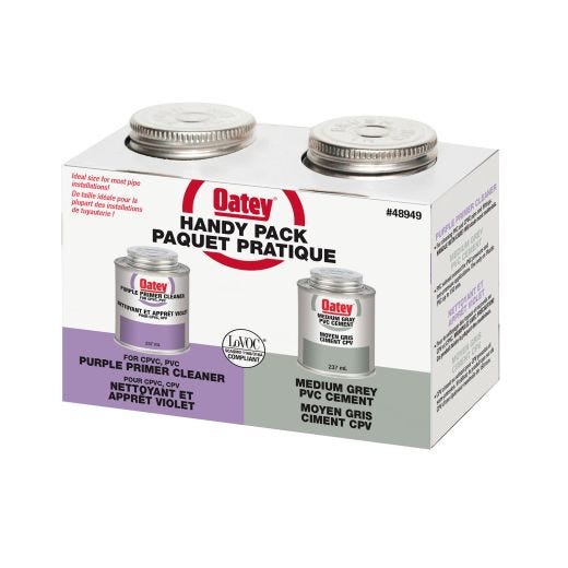 Purple Primer PVC Medium Gray Handipack-237ml