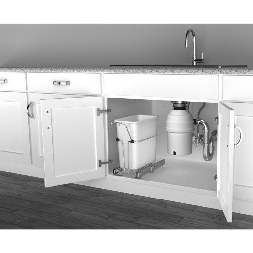 20 Quart Waste Container With Soft-Close
