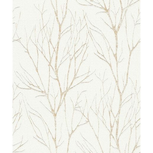 Diani Gold Metallic Tree Wallpaper