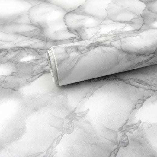 Carrara Grey Adhesive Film
