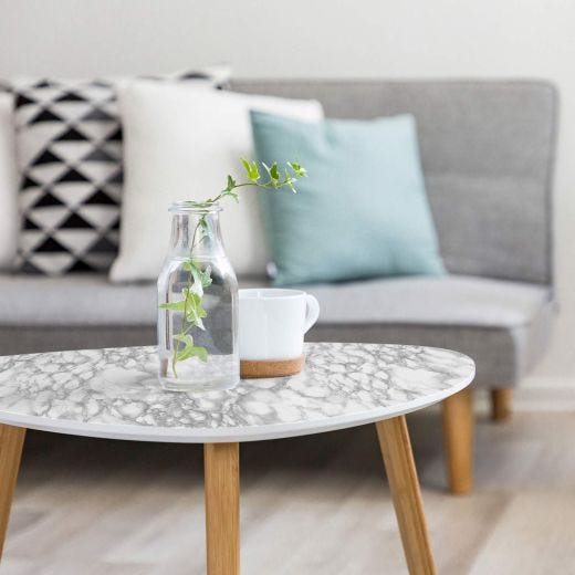 Carrara Grey Adhesive Film