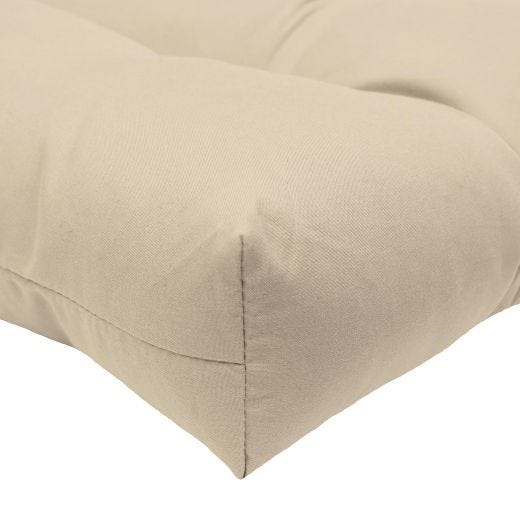 15" x 15" Tufted Chair Pad With Ties-Assorted