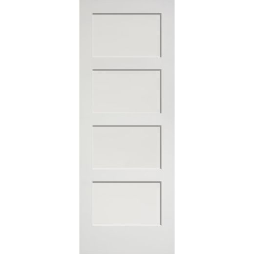 32" x 80" 4 Panel Shaker Interior Door
