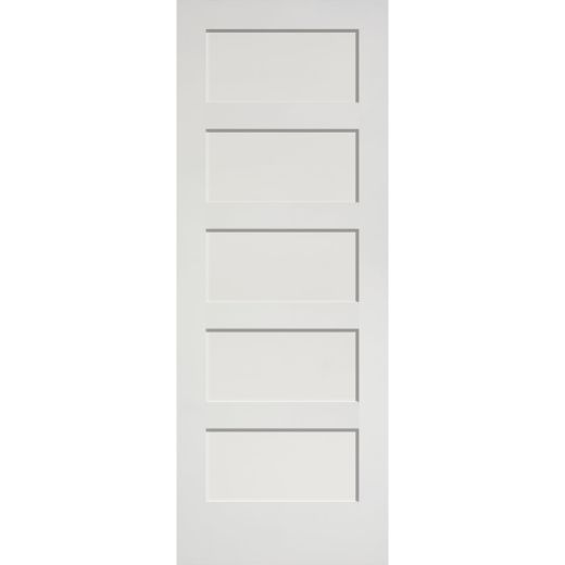 26" x 80" 5 Panel Shaker Interior Door
