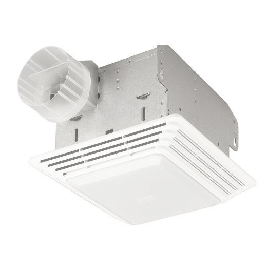 Broan 70 CFM Ventilation Fan With light, 3.5 Sones
