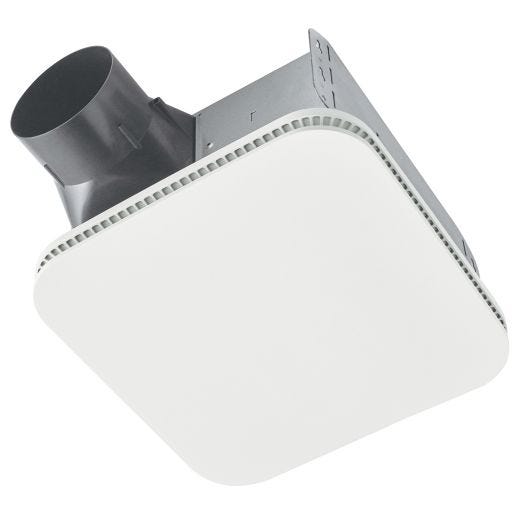 Broan 80 CFM Bathroom Exhaust Fan With Cleancover Grille