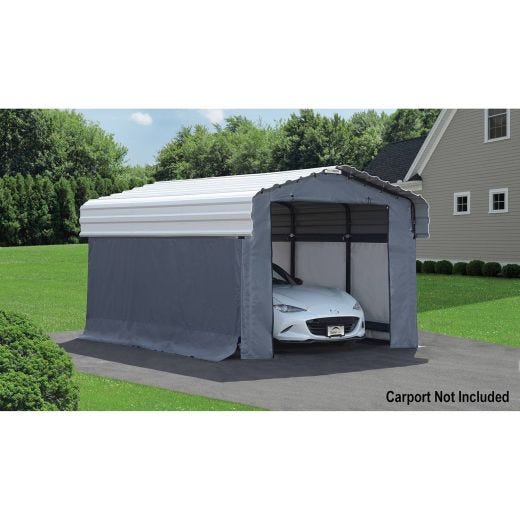 Arrow Carport Enclosure Kit 10 x 15
