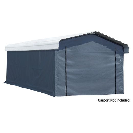 Arrow Carport Enclosure Kit 12 x 20