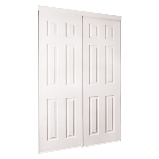 Sliding Georgian Primed White Frame 72" x 80 1/2"