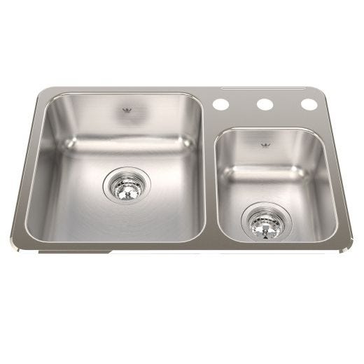 Stainless Steel Kitchen Sink Offset Bowl