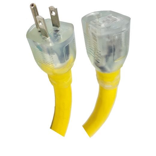 12/3 Outdoor Single Tap Extension Cord 30.48M