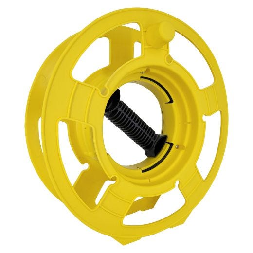 Holds up to 100 Foot (30M) 16/3 Cord-Yellow