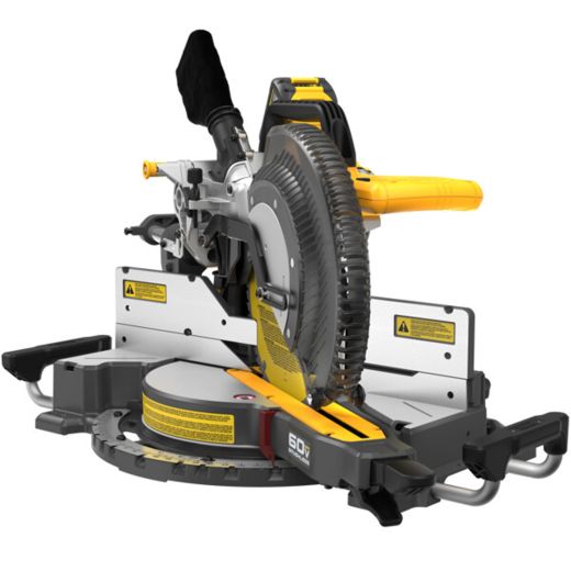 60V MAX* Brushless 12" Double Bevel Sliding Miter Saw