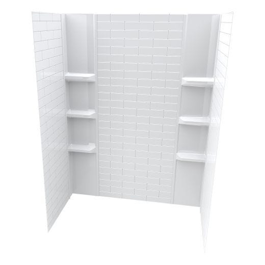 Classic Subway Polystrene Appliqué Tub Surround-80"
