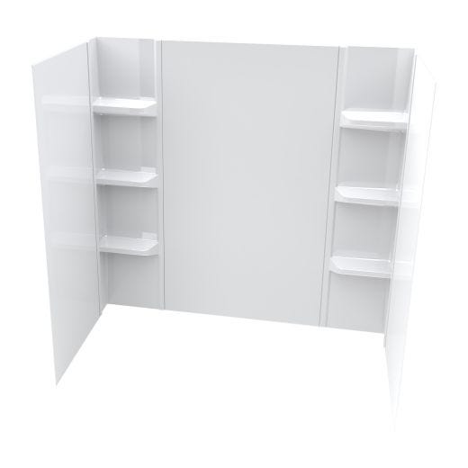 Smooth Wall Polystrene Appliqué Tub Surround-58"