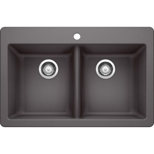 Dohna 210 Double Bowl Drop In Sink