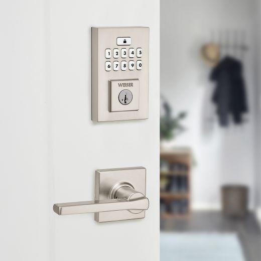 SmartCode Contemporary Keypad Electronic Lock