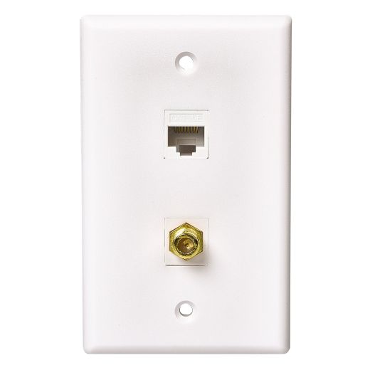 CAT 5E/6 Wall Plate
