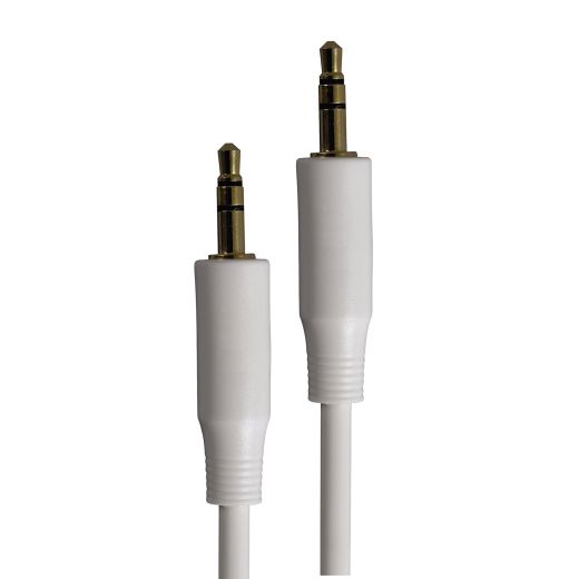 6' 3.5mm AUX Cable-White