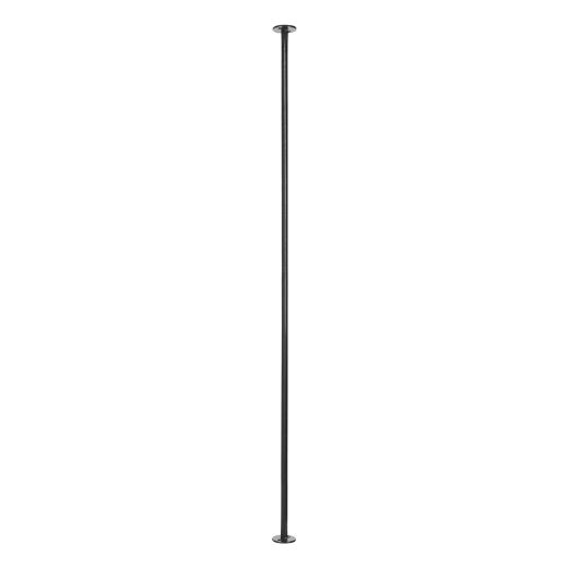 38" x 3/8" Horizontal Square Wrought Iron Balusters-2/Pack
