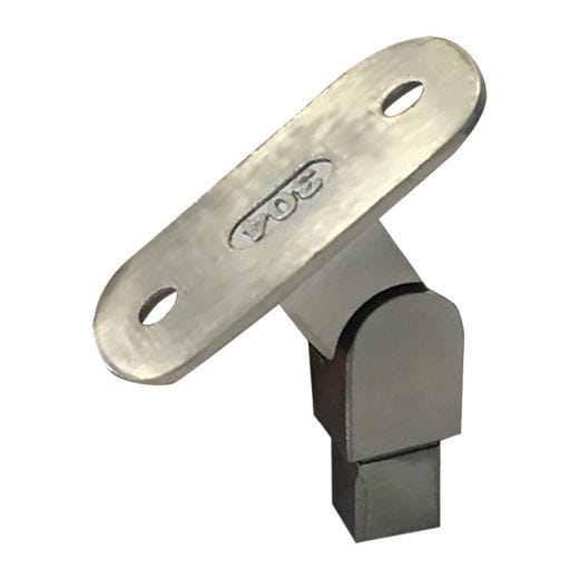Swivel Fittings For Square Stainless Balusters 2/Pack