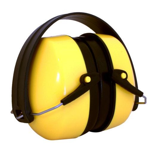 Workhorse Head Band Earmuff Collapsible NRR 25