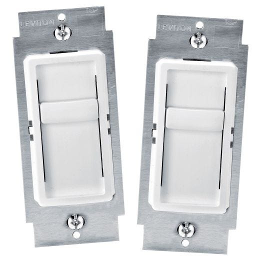 Sureslide Slide Dimmer Without Preset White-2/Pack