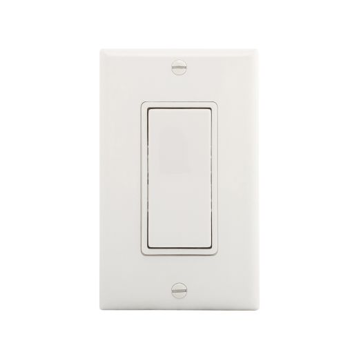 White 3-Way Decorator Lighted Switch 15A 120/277V