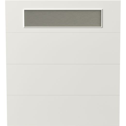 5' x 6' White Shed Door With Window