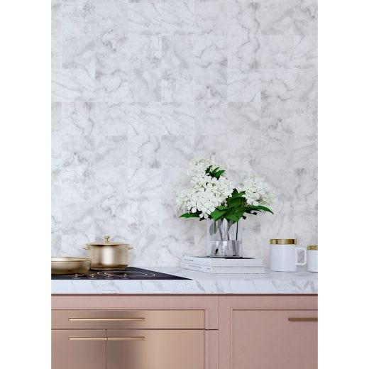 6" x 6" Gallo Peel & Stick Wall Tiles 3 Sq-Ft/Pack