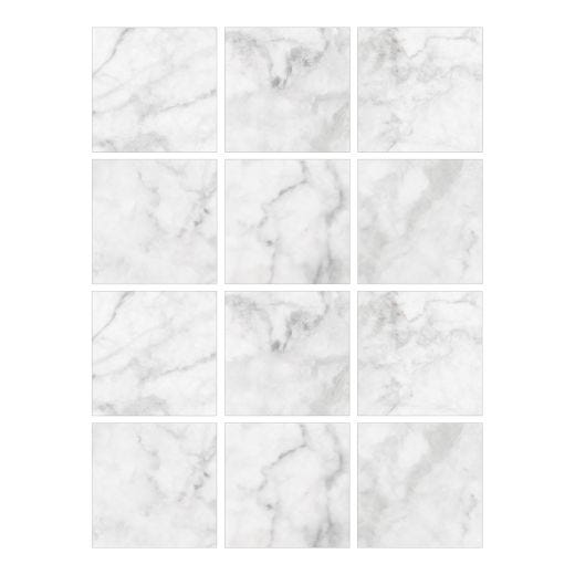 6" x 6" Gallo Peel & Stick Wall Tiles 3 Sq-Ft/Pack
