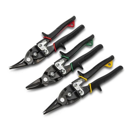 Wiss 3 Piece Trade Aviation Snip Set