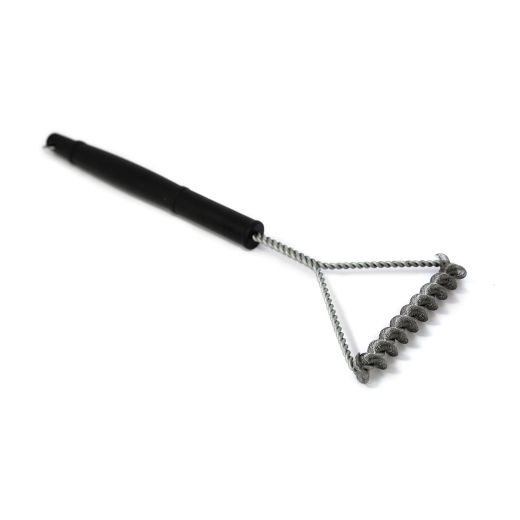 Bristle-Less Extra-Wide Stainless Steel Grill Brush