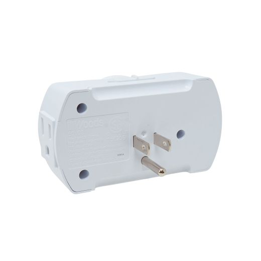 Indoor 24-Hour Heavy Duty Mechanical Timer, 1 Grounded Outle