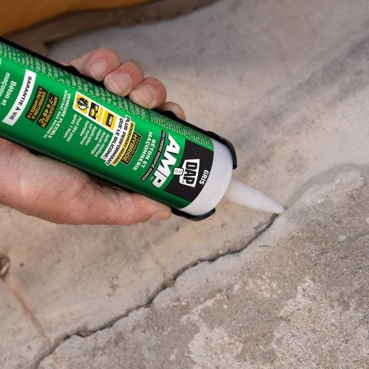 DAP AMP Self-Leveling Concrete & Masonry Sealant- Grey 266ml