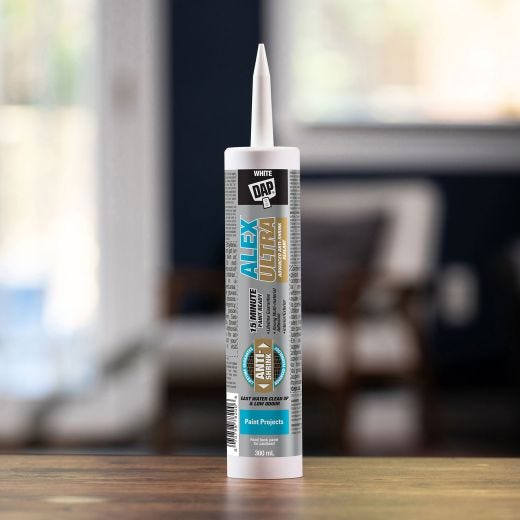 DAP Alex Ultra Advanced Anti-Shrink Sealant- White 300ml