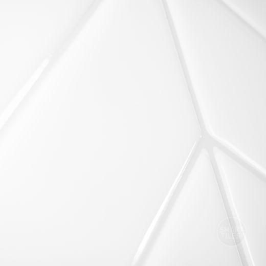 XL Chevron White Smart Tile Mosaik-2/Pack 