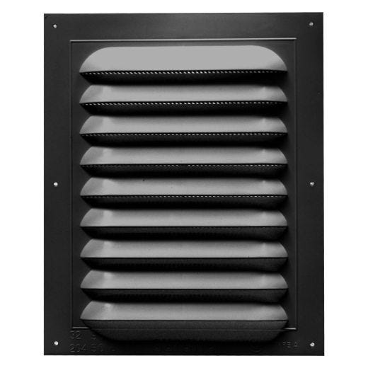11" X 14" Standard Rectangular Gable Vent- Black