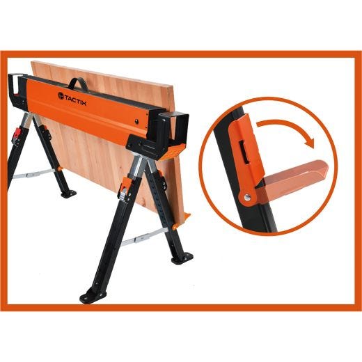 Single Pack Foldable Heavy Duty Sawhorse