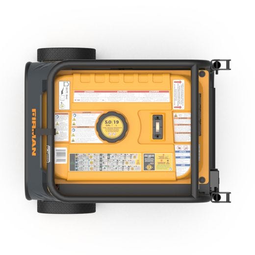 Dual Fuel Portable Generator 3650W Recoil Start