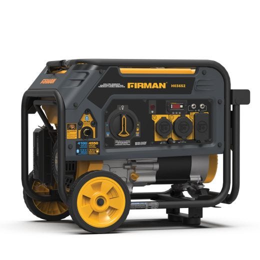 Dual Fuel Portable Generator 3650W Recoil Start